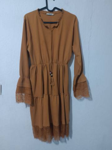 Hardal Renkte Tunik